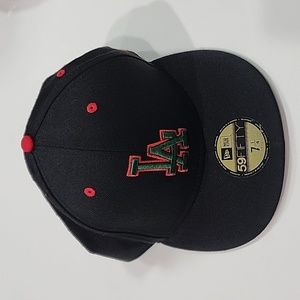 New Era MLB Italian 59FIFTY fitted cap. LA Dodgers Italian colorway